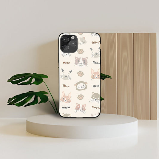 Kitty Expressions Custom Glossy Metal Bumper Case