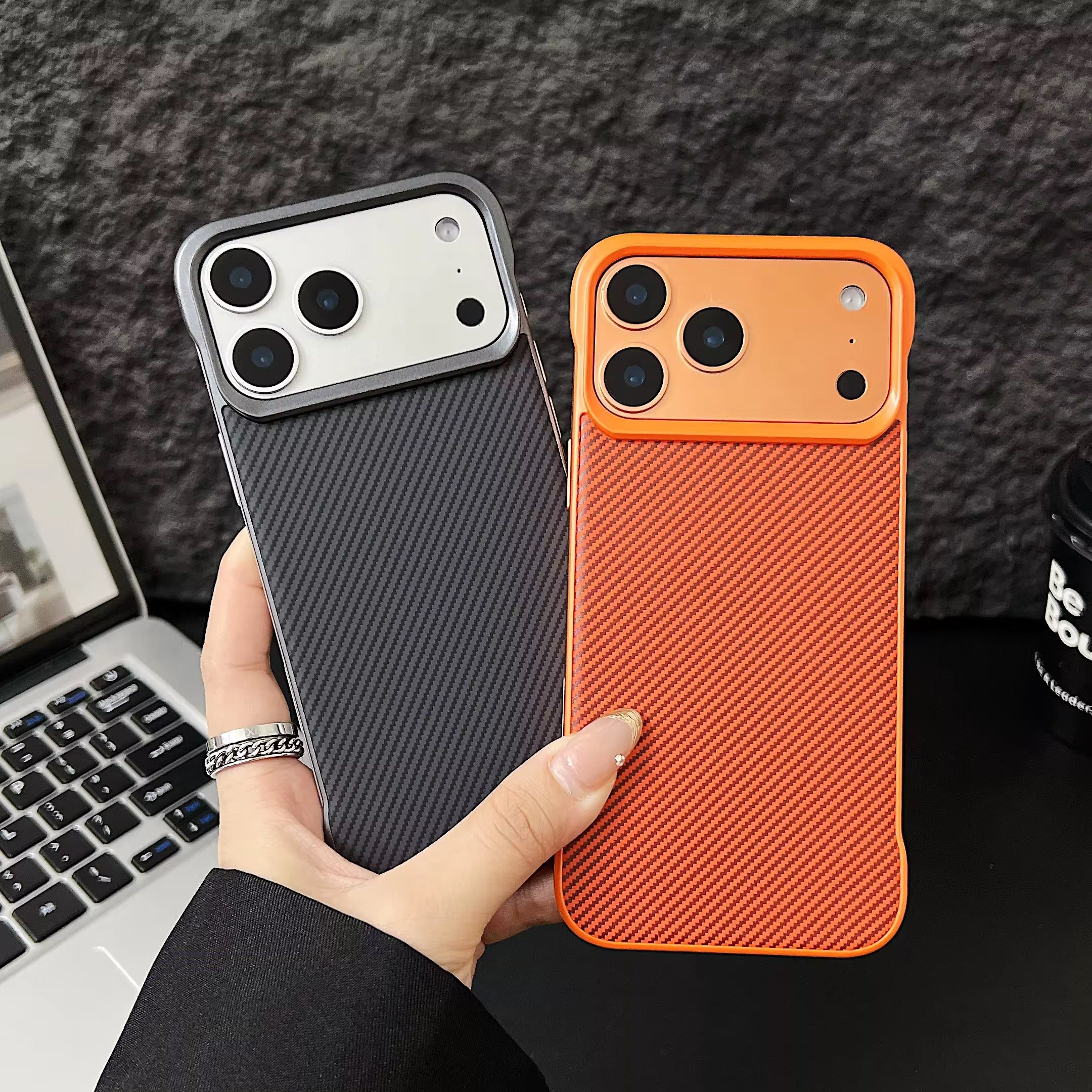 Premium Rimless Leather Magnetic Pre-Order Luxury Case