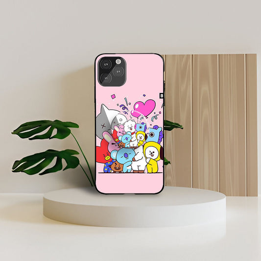 Chimmy & Friends Phone Holder Glossy Metal Bumper Case