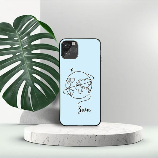 Travel Therapy Custom Glossy Metal Bumper Case