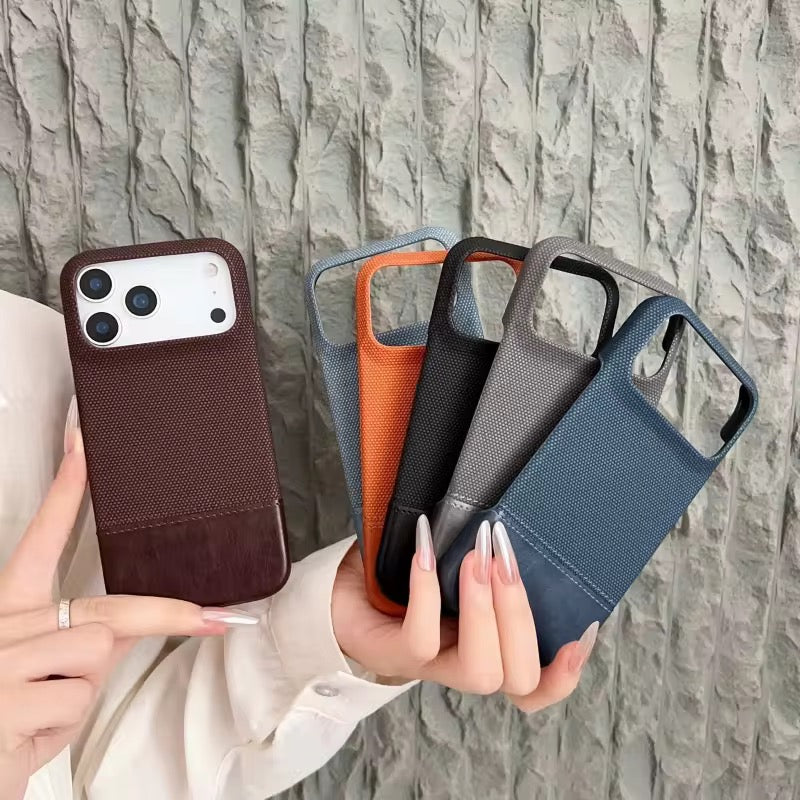 Premium Leather Anti-Slip Magnetic iPhone Pre-Order Case