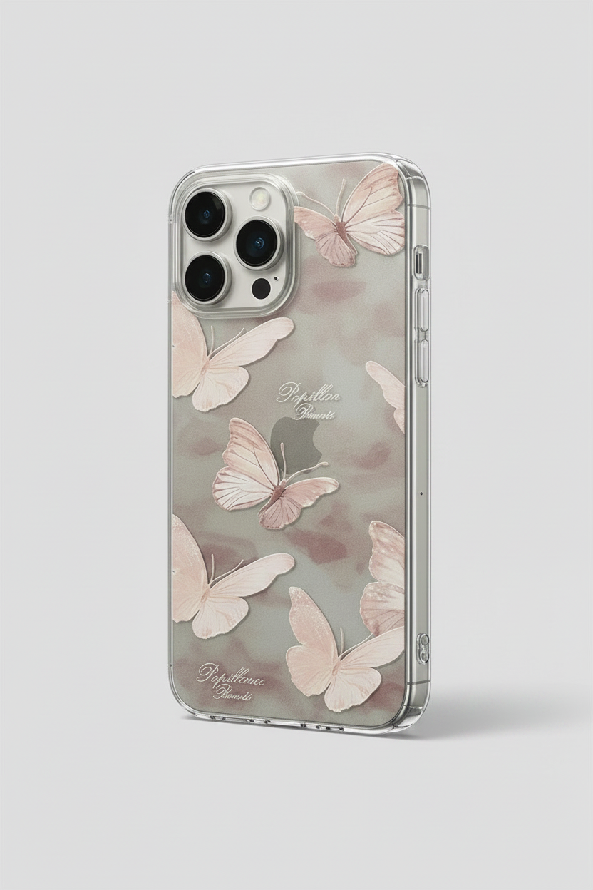 Dream Butterfly Shaded iPhone Pre-Order Transparent Case
