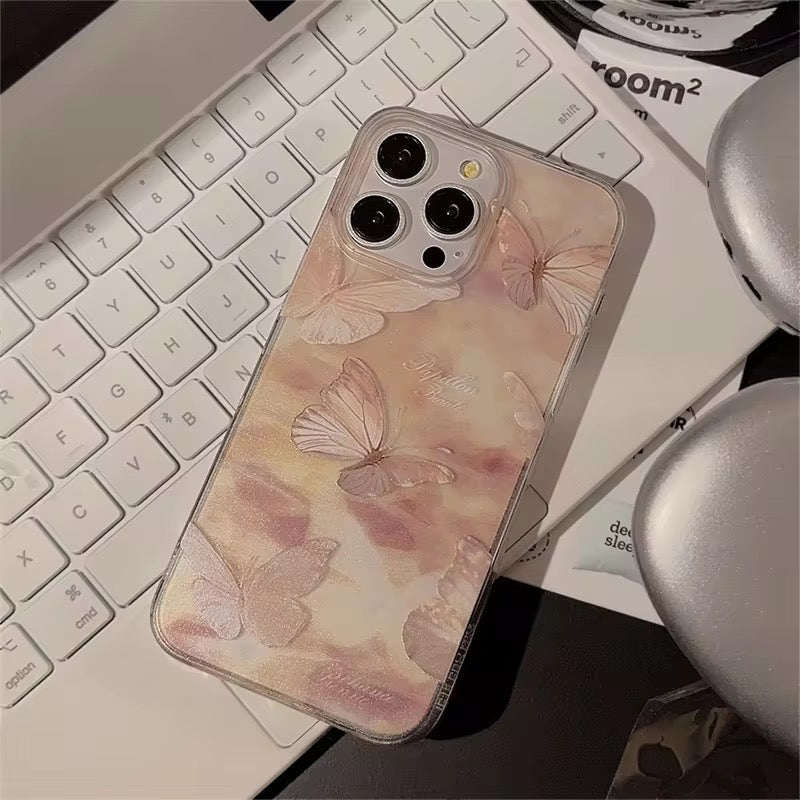 Dream Butterfly Shaded iPhone Pre-Order Transparent Case