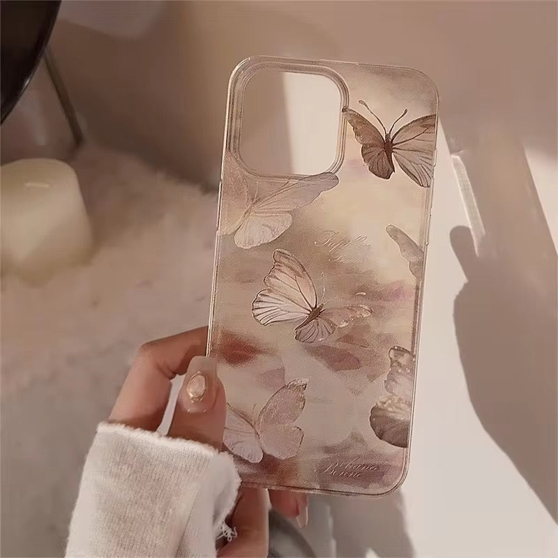 Dream Butterfly Shaded iPhone Pre-Order Transparent Case