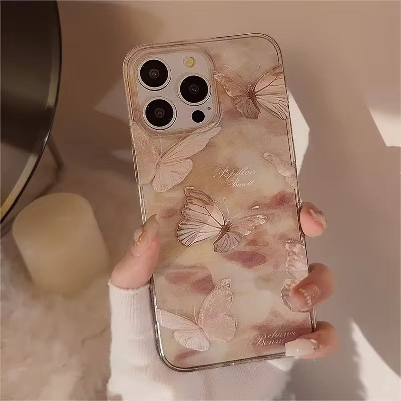 Dream Butterfly Shaded iPhone Pre-Order Transparent Case