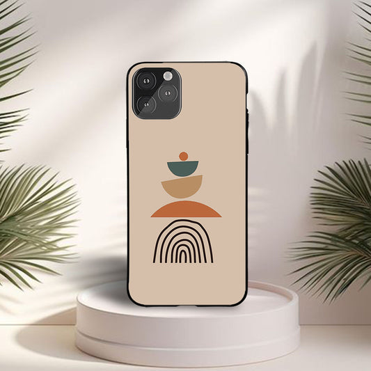 Aesthetic Shades Glossy Metal Bumper Case