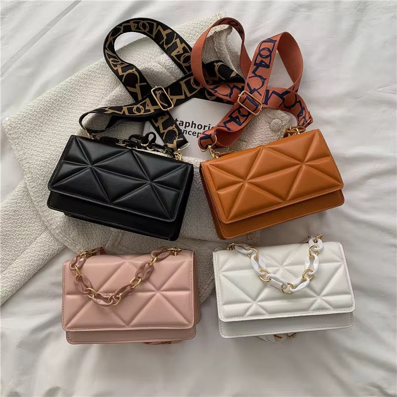 Quilted Chain Shoulder Bag