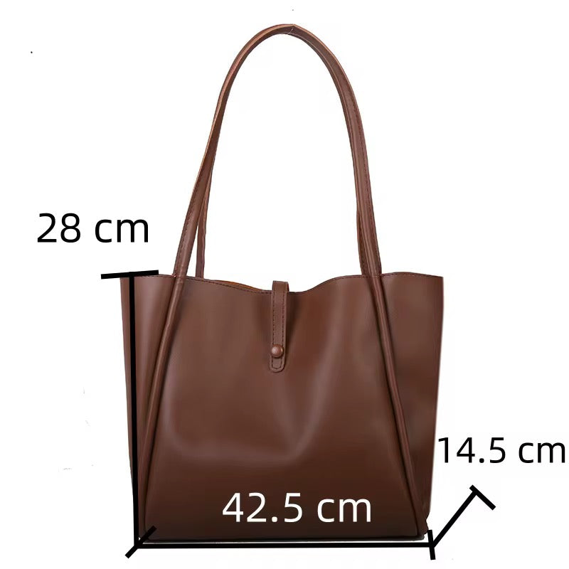 Timeless Classic Leather Tote Bag