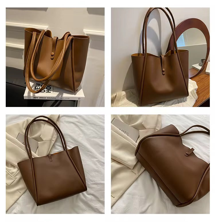 Timeless Classic Leather Tote Bag