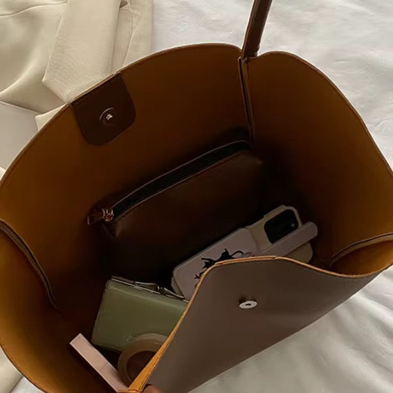 Timeless Classic Leather Tote Bag