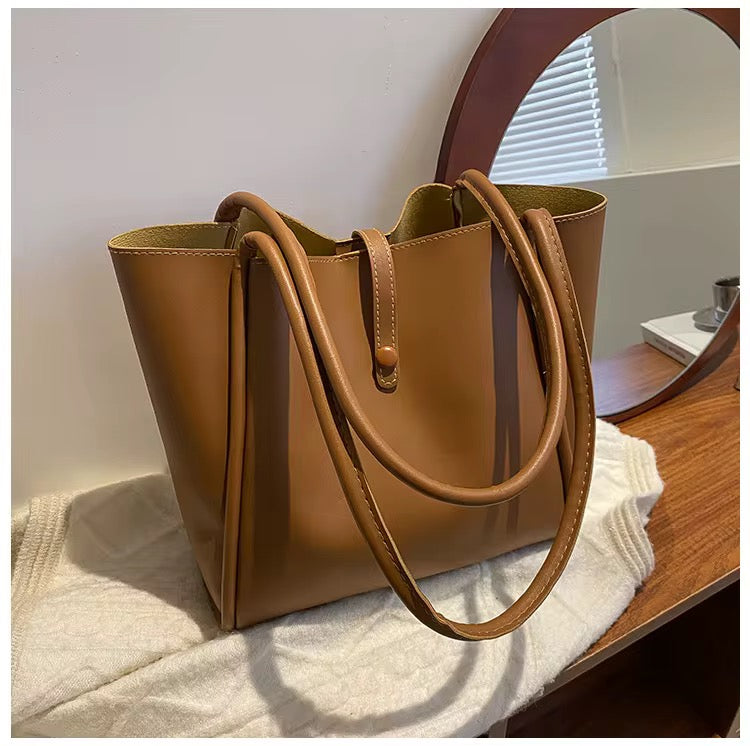 Timeless Classic Leather Tote Bag