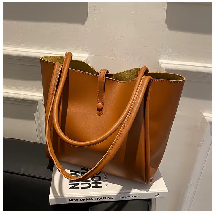 Timeless Classic Leather Tote Bag