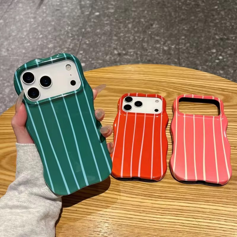 Wavy Bumper New Stripes Bumper Protection Pre-Order iPhone Silicone Case