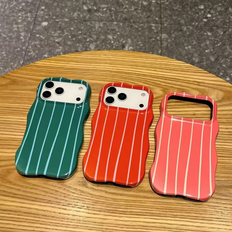 Wavy Bumper New Stripes Bumper Protection Pre-Order iPhone Silicone Case
