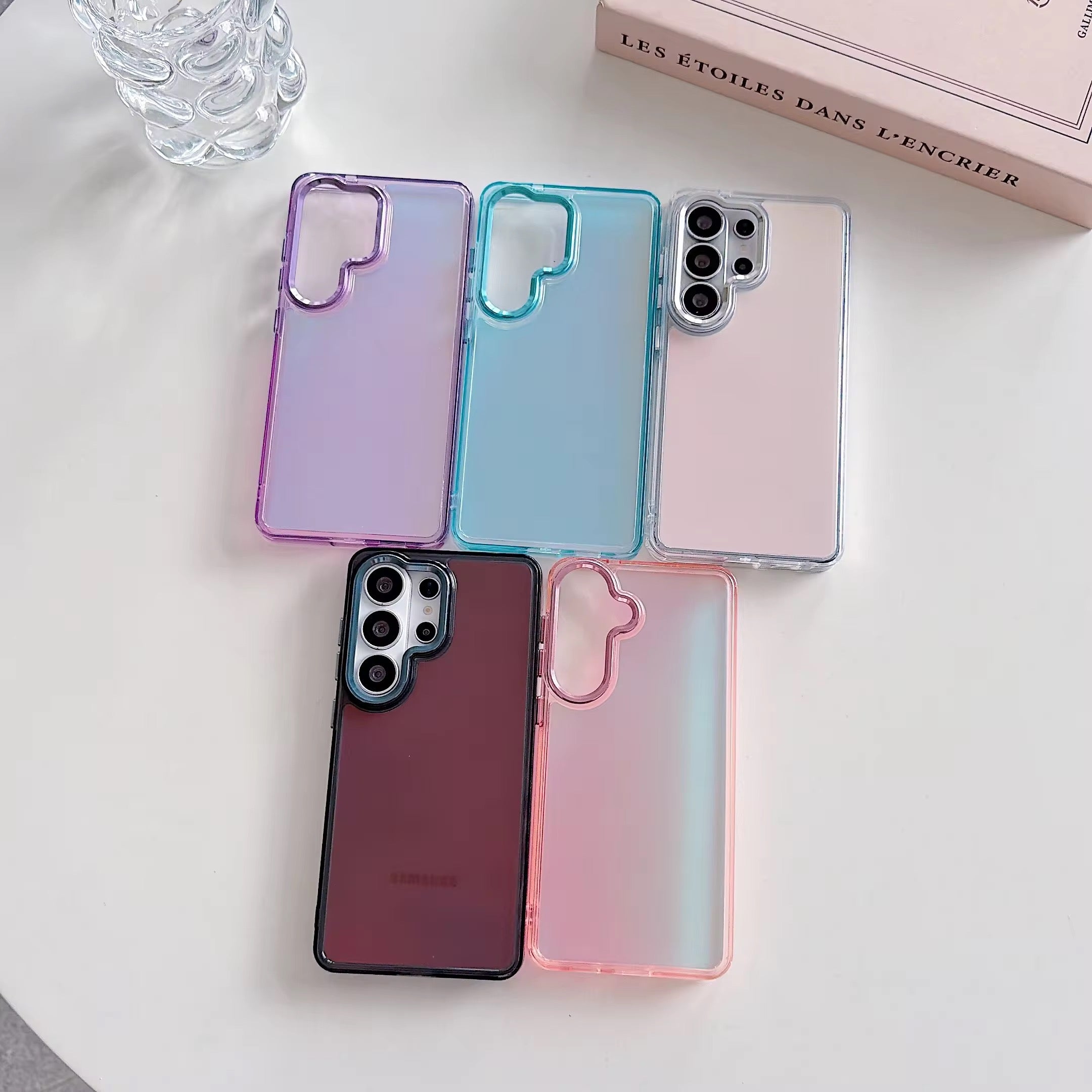 Samsung Laser Gradient Silver Bumper Pre-Order Hard Case