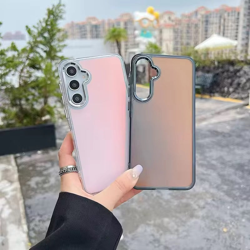 Samsung Laser Gradient Silver Bumper Pre-Order Hard Case