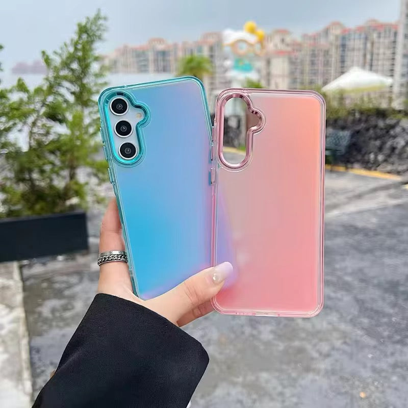 Samsung Laser Gradient Silver Bumper Pre-Order Hard Case