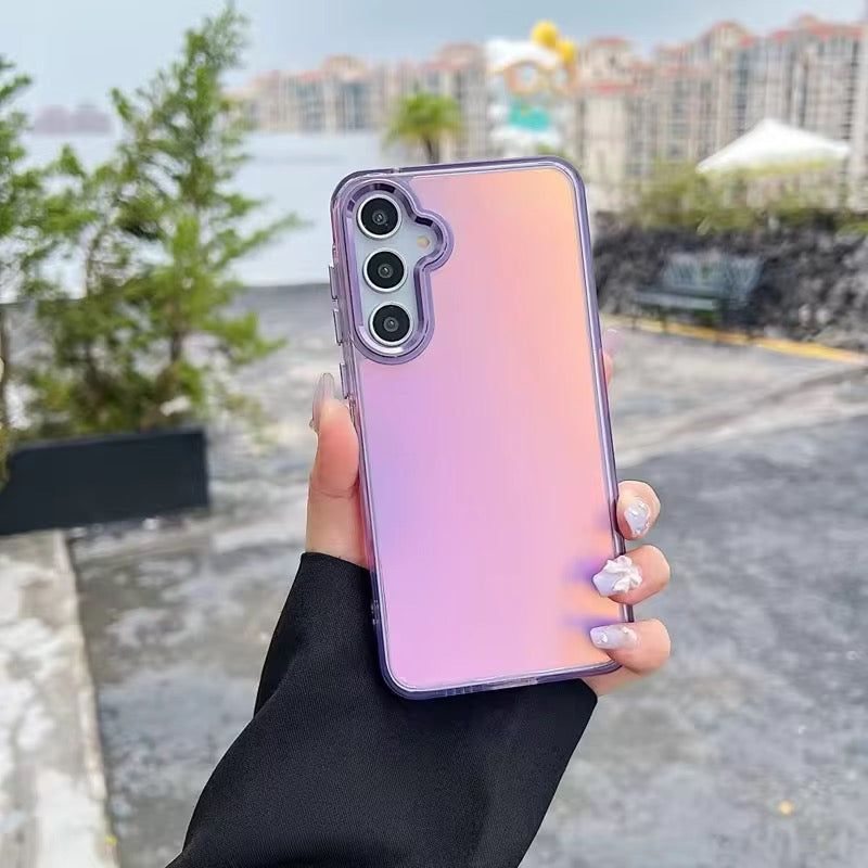 Samsung Laser Gradient Silver Bumper Pre-Order Hard Case