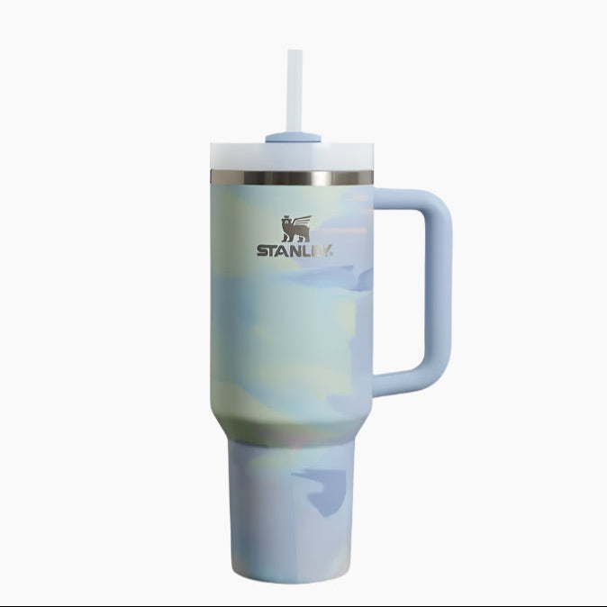 The Quencher H2.0 Tumbler 40 OZ With Lid & Straw (Cool Serene)