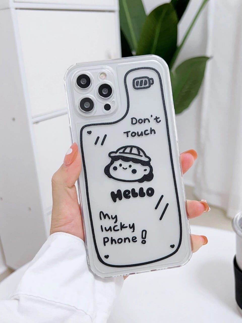 Don't Touch My Phone Custom Slim Soft Case