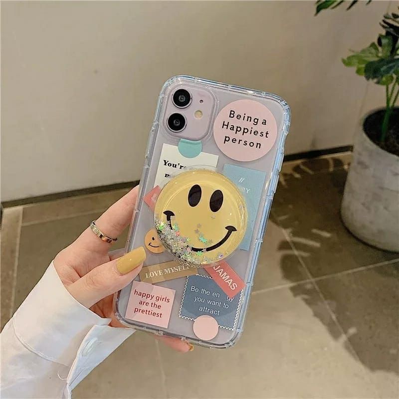 Positive Quotes Liquid Phone Holder Custom Slim Soft Case