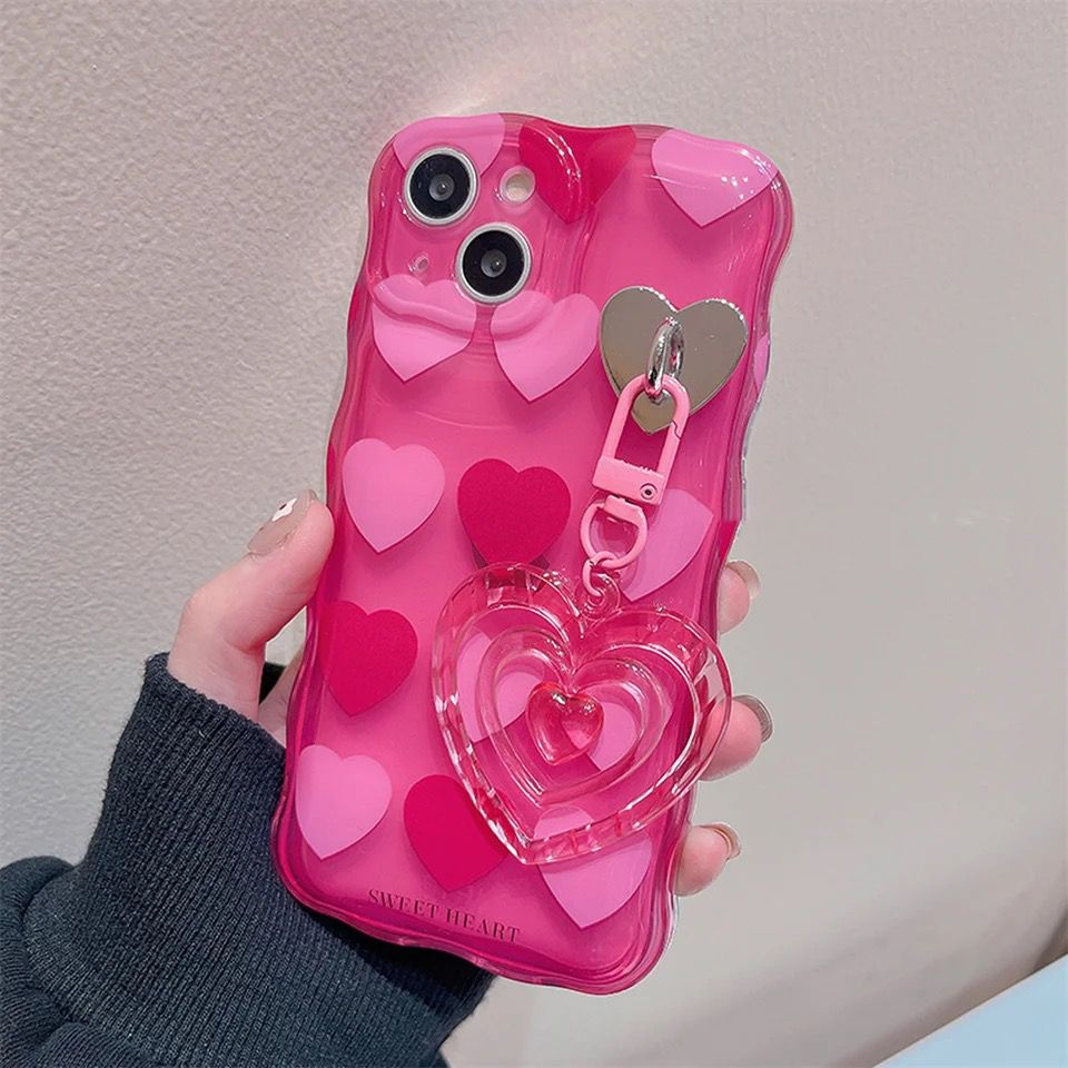 Lovely Sweet Pink Heart iPhone Only Case