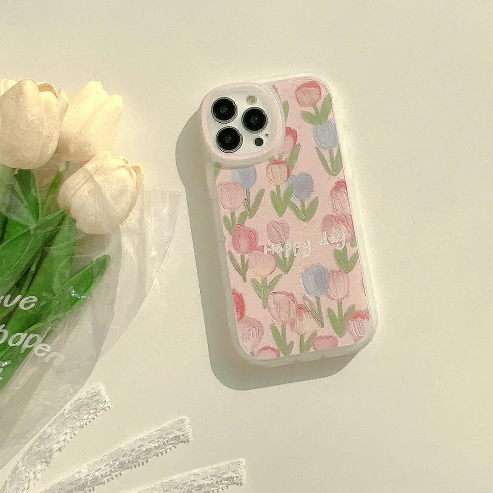 Happy Day iPhone Silicone Rubber Soft Case