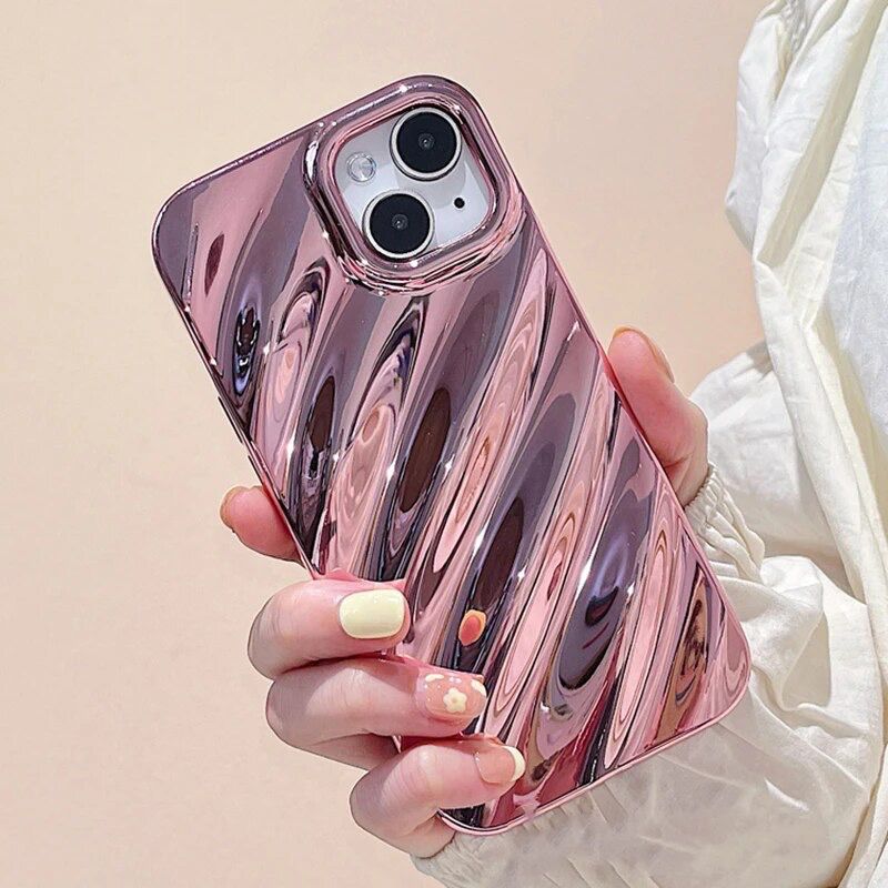 3D Glossy Textured iPhone Soft Case