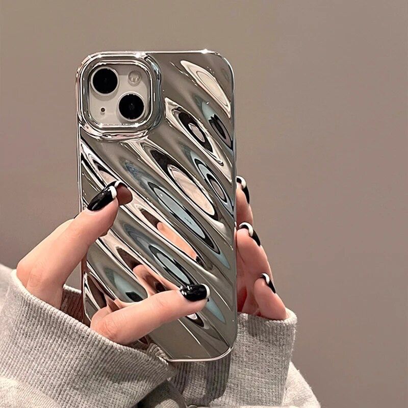 3D Glossy Textured iPhone Soft Case