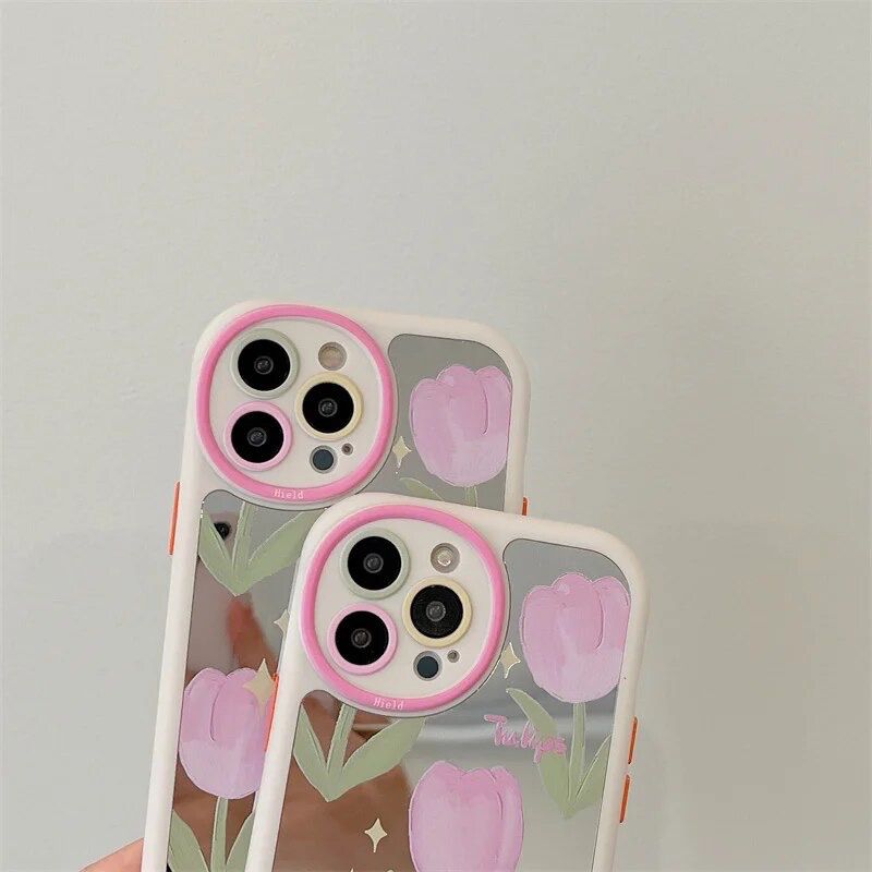 Tulip Mirror iPhone Silicone Soft Case