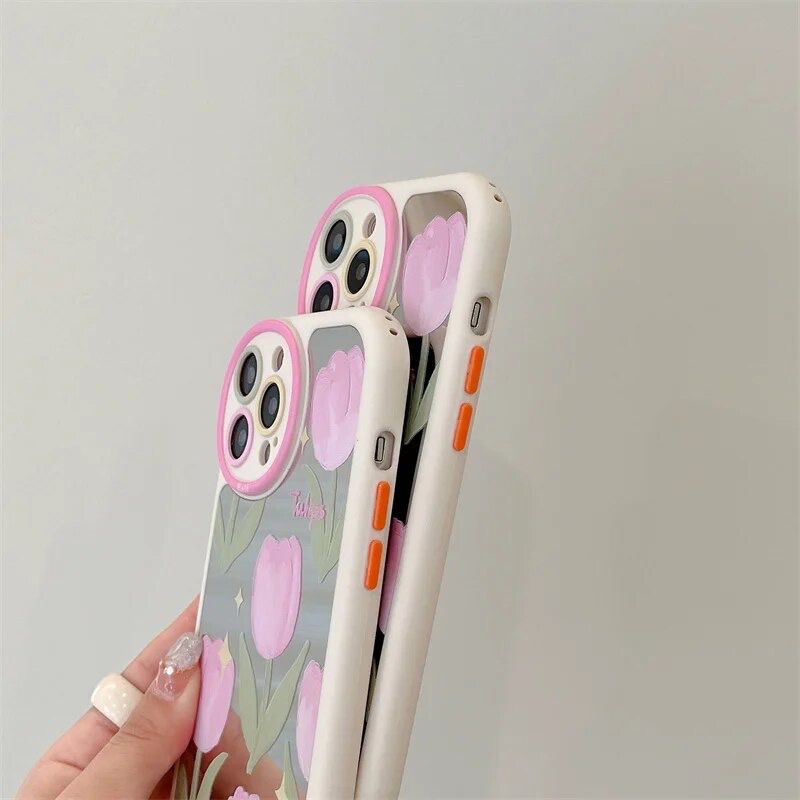 Tulip Mirror iPhone Silicone Soft Case