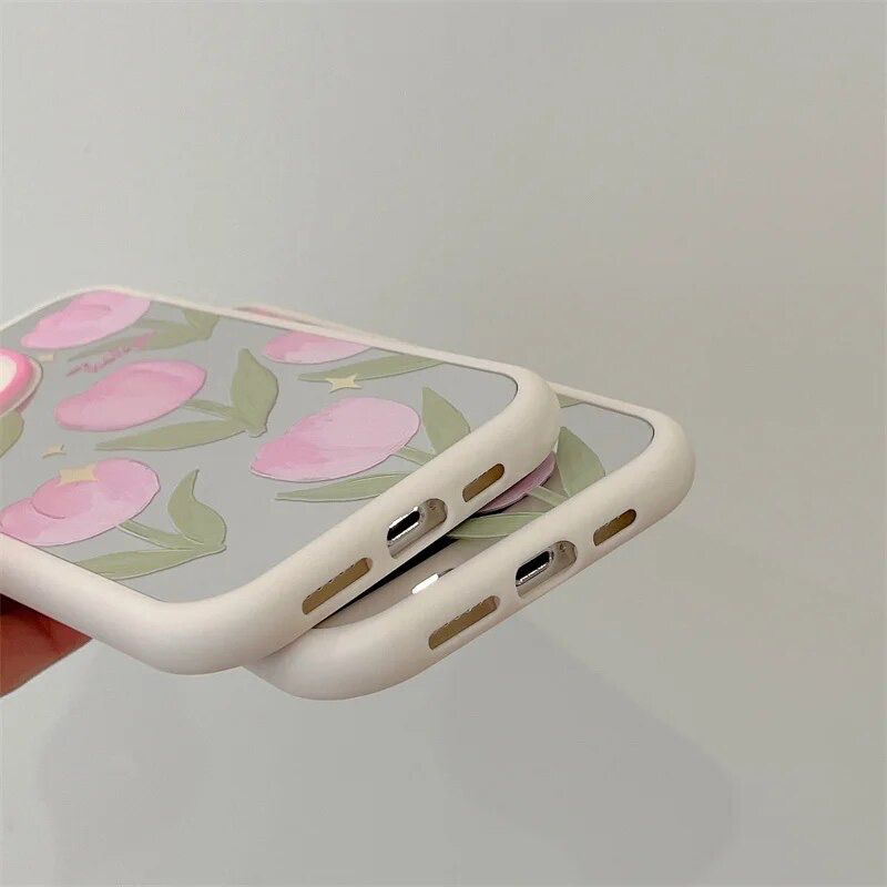 Tulip Mirror iPhone Silicone Soft Case