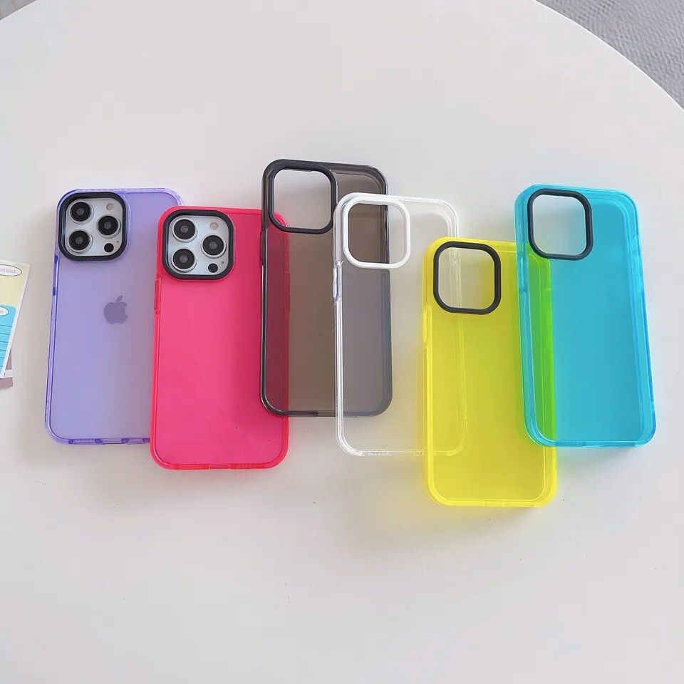 Neon iPhone Impact Soft Silicone Case