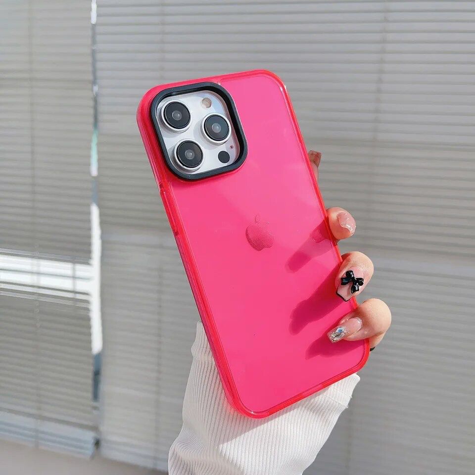 Neon iPhone Impact Soft Silicone Case