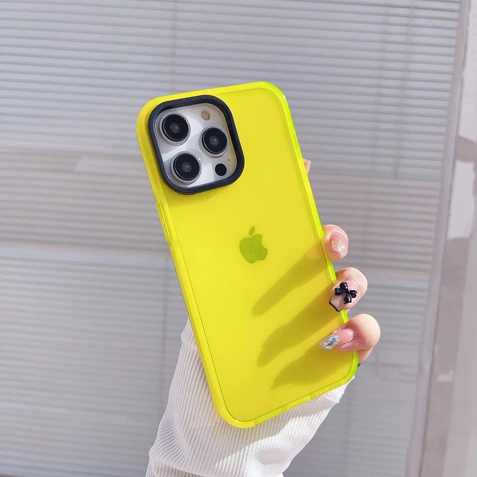 Neon iPhone Impact Soft Silicone Case