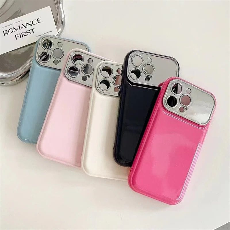 Electroplated Air Cushion iPhone Candy Colors Soft Case