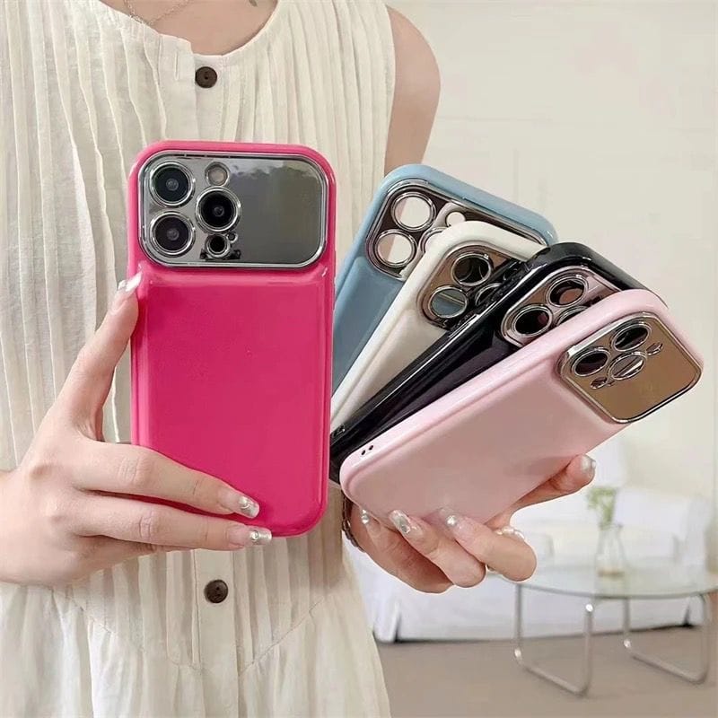 Electroplated Air Cushion iPhone Candy Colors Soft Case