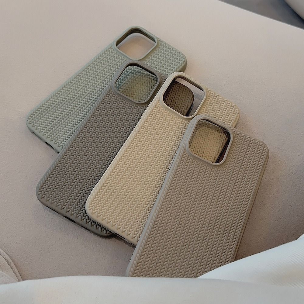 New Armor Subtle Colors Shockproof Textured iPhone Soft Silicone Case