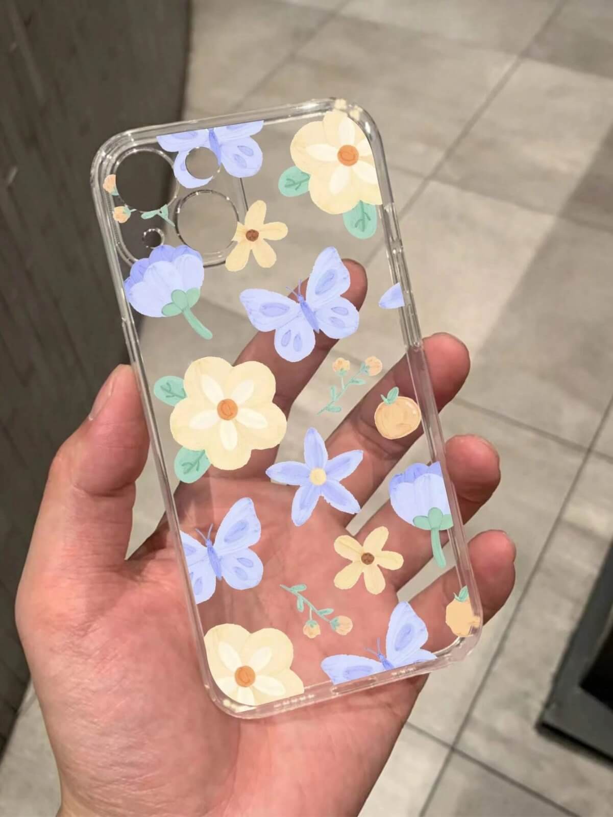 Floral Soft Custom Slim Phone Cases