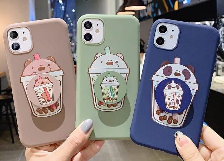 Bubble Tea Custom Slim Soft Cases