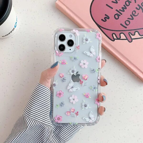 Floral Flower Custom Slim Soft Cases