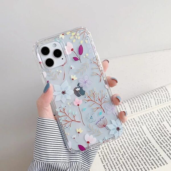 Floral Flower Custom Slim Soft Cases