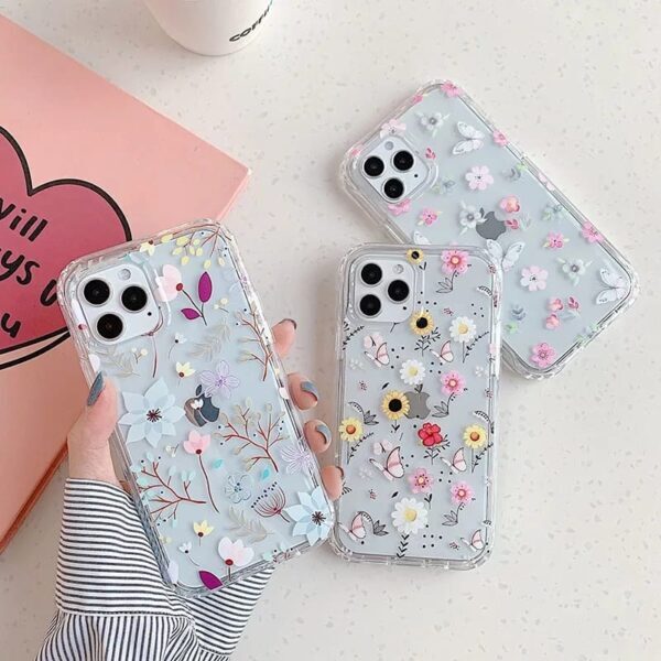 Floral Flower Custom Slim Soft Cases