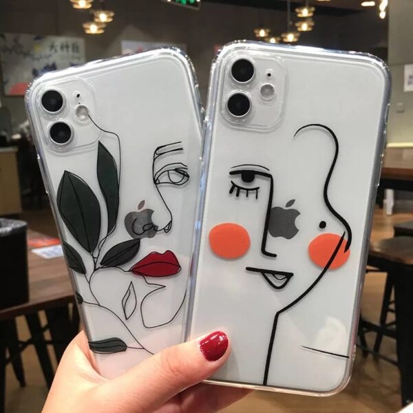 Aesthetic Girl Custom Slim Soft Cases