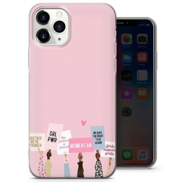 Feminist Girl Power Custom  Slim Soft Cases