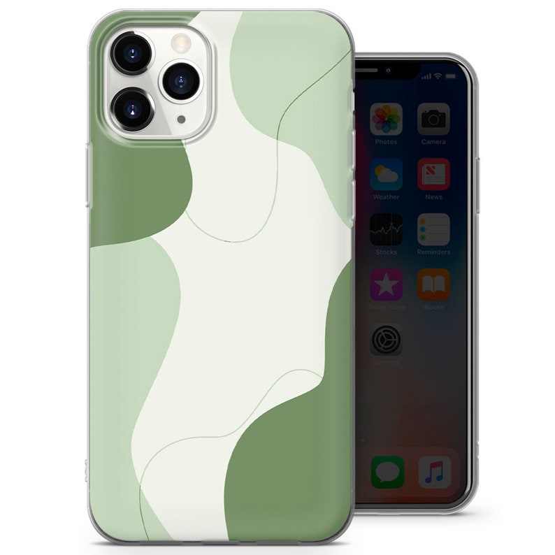 Green Aesthetic Custom Slim Soft Cases