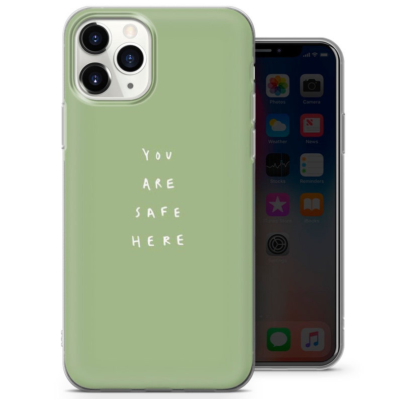 Green Aesthetic Custom Slim Soft Cases