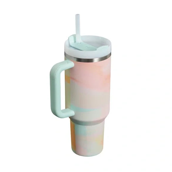 The Quencher H2.0 Tumbler 40 OZ With Lid & Straw (Warm Serene)