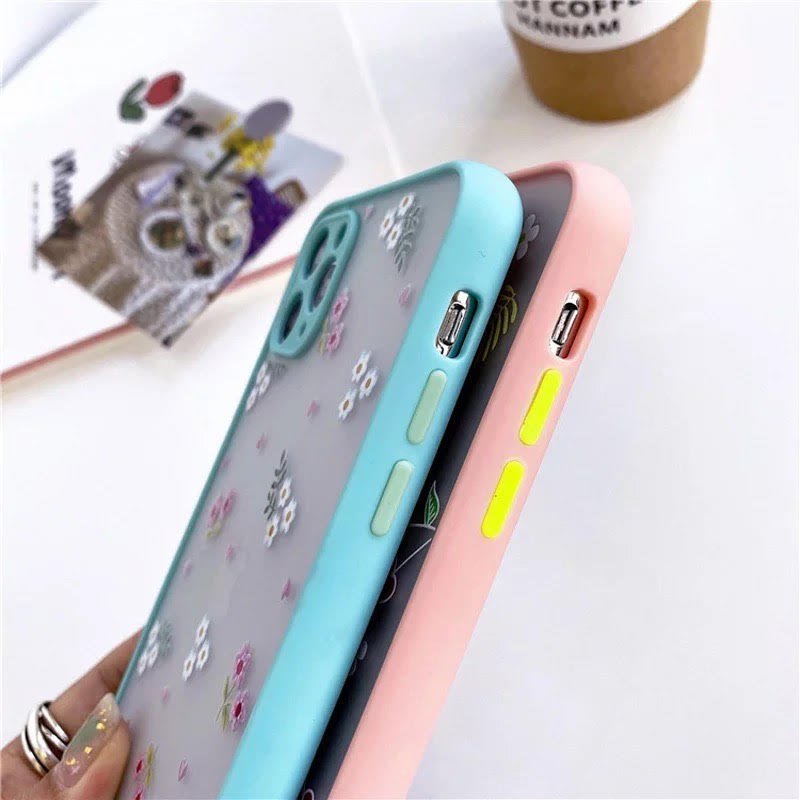 Cherry Frosted Bumper Case For iPhone 11 11ProMax