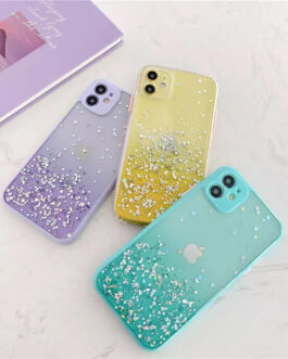 Glitter Transparent Phone Cover  Cases For iPhone 11 11Pro 11ProMax